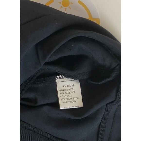 Tail White Label Women's Golf Fitted Shorts Size 2 Black Clean Front Pieced NWT - Picture 7 of 10